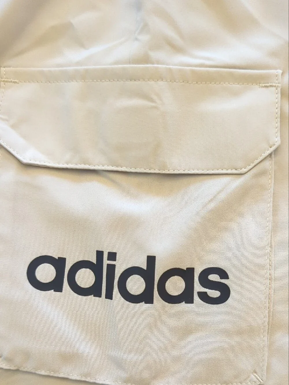 adidas Kids Black Tee with Cream Shorts Matching Set